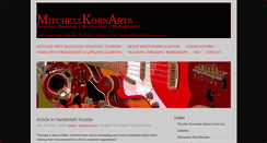 Desktop Screenshot of mitchellkornarts.com